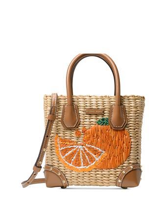 ligegyldighed gæld Forsendelse Michael Michael Kors Malibu Medium Straw Crossbody | Brixton Baker