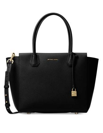 Michael michael kors mercer sales gallery large leather satchel