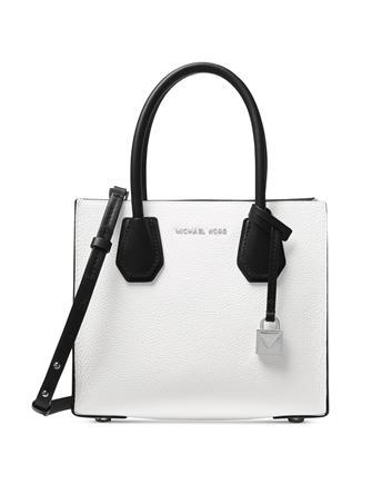 Michael Kors, Bags, Michael Kors Mercer Medium Black Shoulder Bag