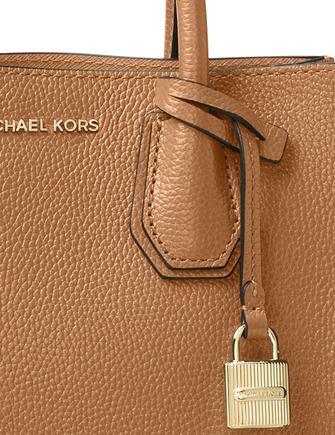 Michael Michael Kors Mercer Medium Leather Messenger Bag