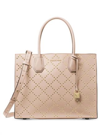 Michael Michael Kors Mercer Stud Grommet Large Convertible Tote