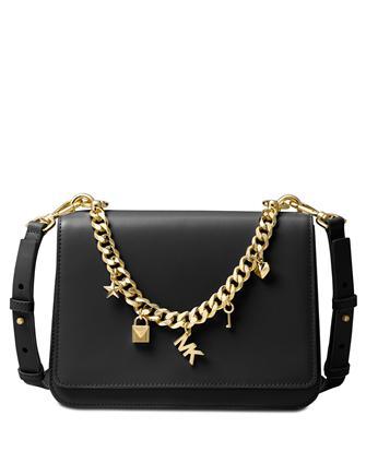Michael Michael Kors Mott Large Charm Swag Shoulder Bag Brixton