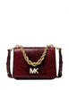 Michael Michael Kors Mott Python Chain Shoulder Bag