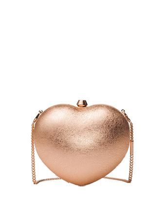 Michael kors heart shop clutch