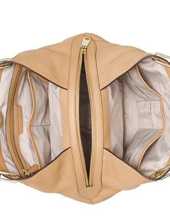 Michael Michael Kors Large Raven Leather Shoulder Tote