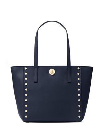 Michael Kors Padlock-Detail Leather Tote Bag