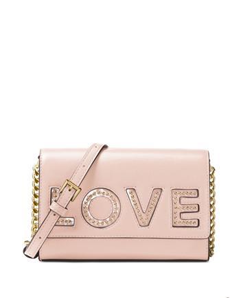 Michael michael kors soft leather convertible clutch deals
