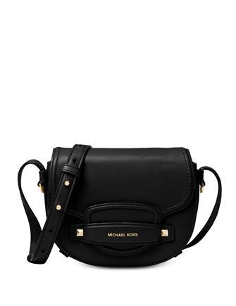 Marlow leather crossbody bag Michael Kors Black in Leather - 28001937