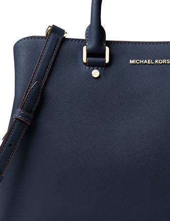 Michael Michael Kors Savannah Large Satchel Brixton Baker