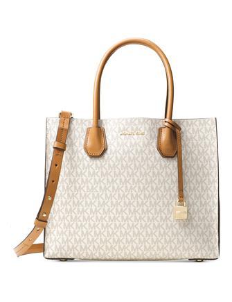 Michael kors hotsell signature tote vanilla