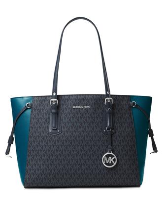 Michael michael kors signature voyager multifunction top zip tote Clearance