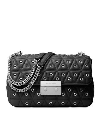 Sloan lg chain deals shoulder bag black