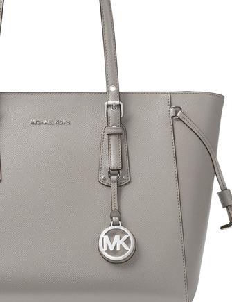 Michael kors voyager pearl grey best sale