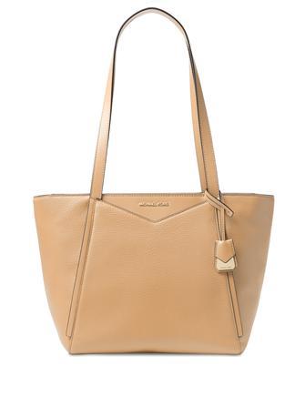 Whitney medium leather satchel michael hotsell kors