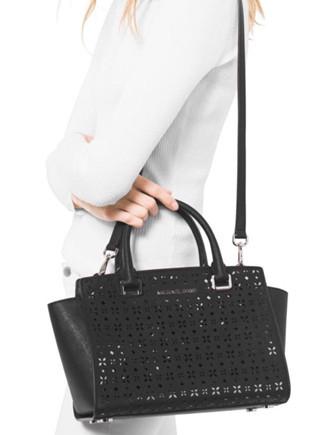 Selma black michael kors clearance