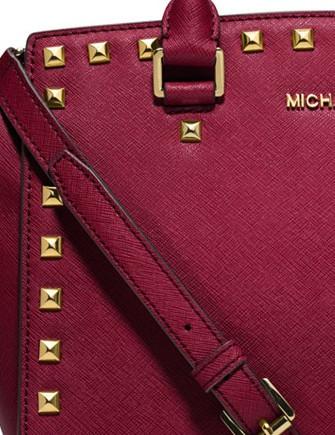 Michael kors selma medium studded hot sale