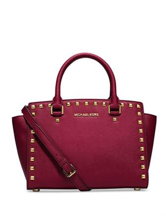 Michael Michael Kors Medium Selma Studded Satchel Brixton Baker