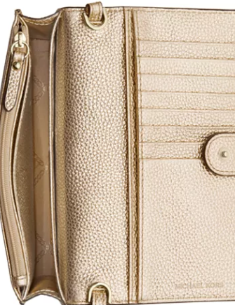 Pebble leather phone crossbody wallet deals