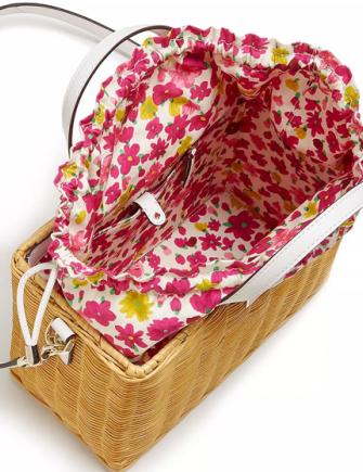 Kate Spade New York Sam Wicker Medium Satchel Brixton Baker