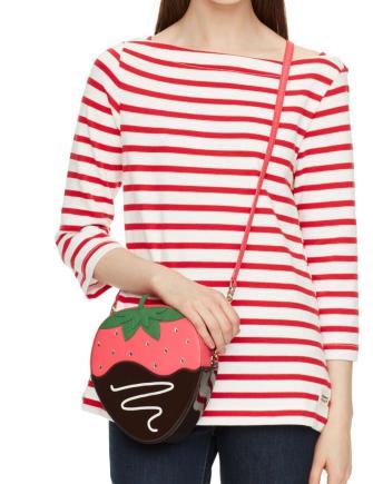 Kate Spade New York Creme De La Creme Strawberry Crossbody
