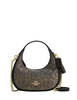 Carmen Mini Crossbody Bag In Signature Jacquard Charcoal