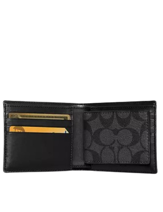 Coach 3 In 1 Wallet In Signature Canvas