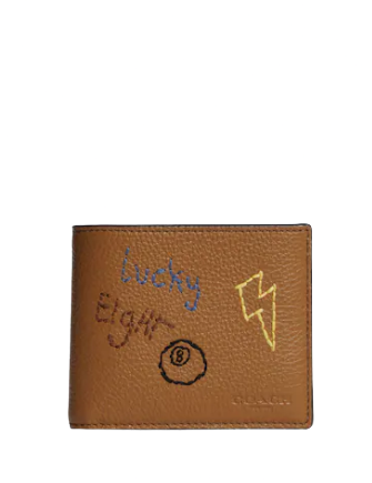 Coach 3 In 1 Wallet With Diary Embroidery