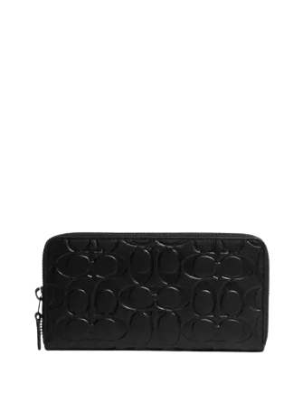 Coach Accordion Wallet In Signature Leather