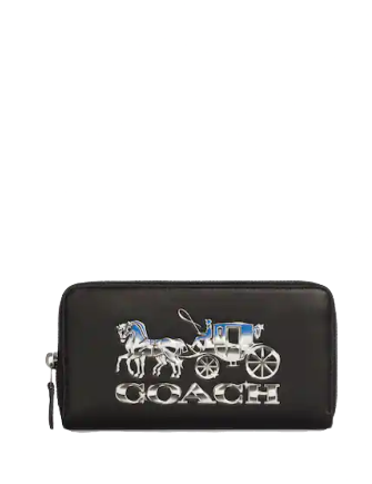 Coach Accordion Wallet With Horse And Carriage