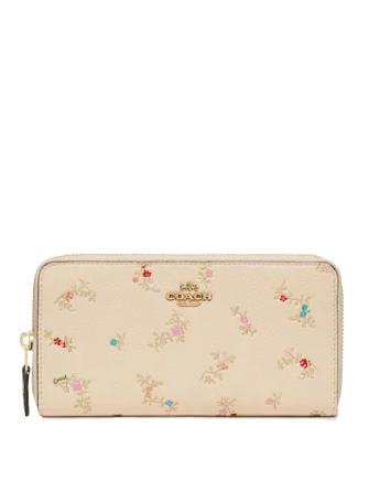 【COACH】Accordion Zip Wallet アコーディオンジップウォレット 公式】コーチアウトレット | アコーディオン ウォレット