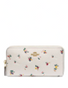 Coach Accordion Zip Wallet With Floral Print