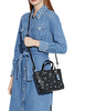 Coach Alice Satchel In Signature Canvas With Snowflake Print