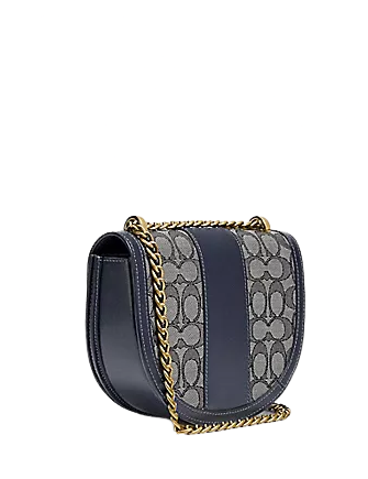 Coach Alie Saddle Bag in Signature Jacquard