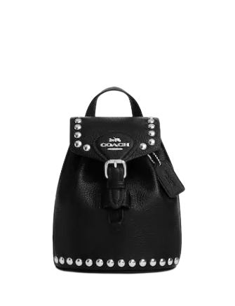 Coach Amelia Convertible Backpack With Rivets