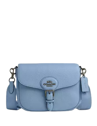 ショルダーバッグ・ポシェット [COACH] Amelia Saddle Bag COACH® Outlet | Amelia Saddle Bag With Signature Canvas
