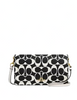 Coach Anna Foldover Clutch Crossbody In Signature Canvas