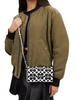 Coach Anna Foldover Clutch Crossbody In Signature Canvas