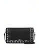 Coach Anna Foldover Clutch Crossbody With Rivets