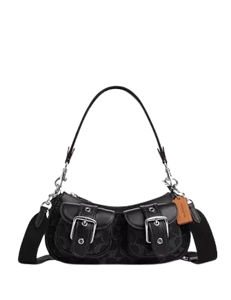 Coach Ashton Baguette In Signature Denim | Brixton Baker