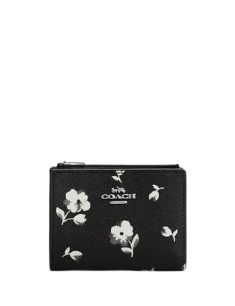 Coach Bifold Wallet With Floral Print