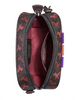 Coach Camera Bag 16 With Horse And Carriage Print And Varsity Stripe