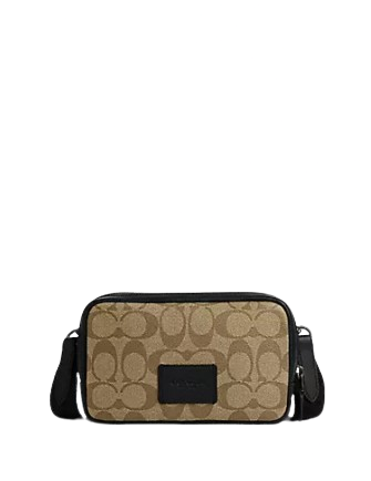 Coach Carrier Phone Crossbody In Signature Canvas | Brixton