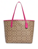 Coach City Tote In Signature Canvas