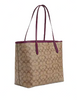 Coach City Tote In Signature Canvas