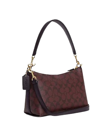 Coach canvas online shoulder bag