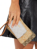 Coach Corner Zip Trio In Signature Canvas