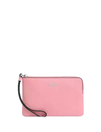 Coach Corner Zip Wristlet