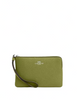 Coach Corner Zip Wristlet