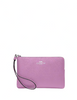 Coach Corner Zip Wristlet