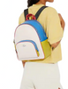 Coach Court Backpack In Colorblock